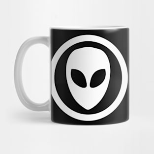 Alien UFO face Mug